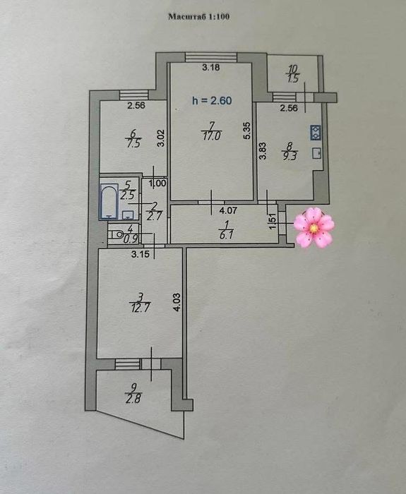 Квартира на просп. Соборності в Луцьку, ID 257119, фото №15