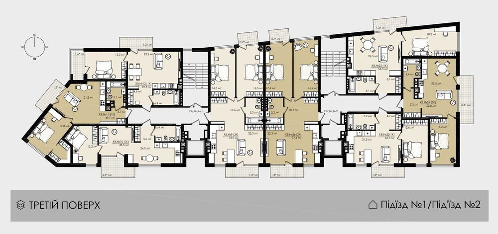 Квартира на вул. Тракт Гнилянський в Львів, ID 251550, фото №3