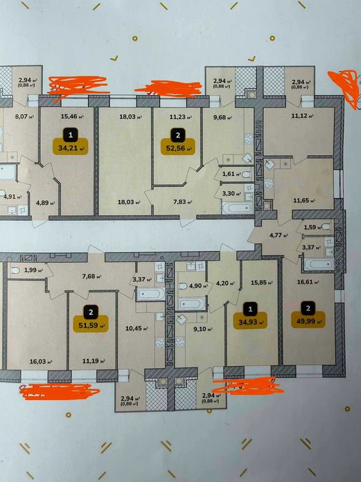 Квартира на ЖК Студентський в Хмельницькому, ID 228185, фото №10