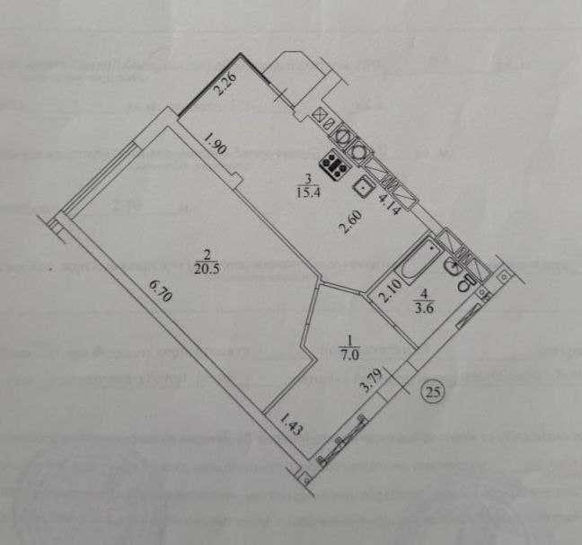 Квартира на ЖК На Прорізній в Києві, ID 307463, фото №15