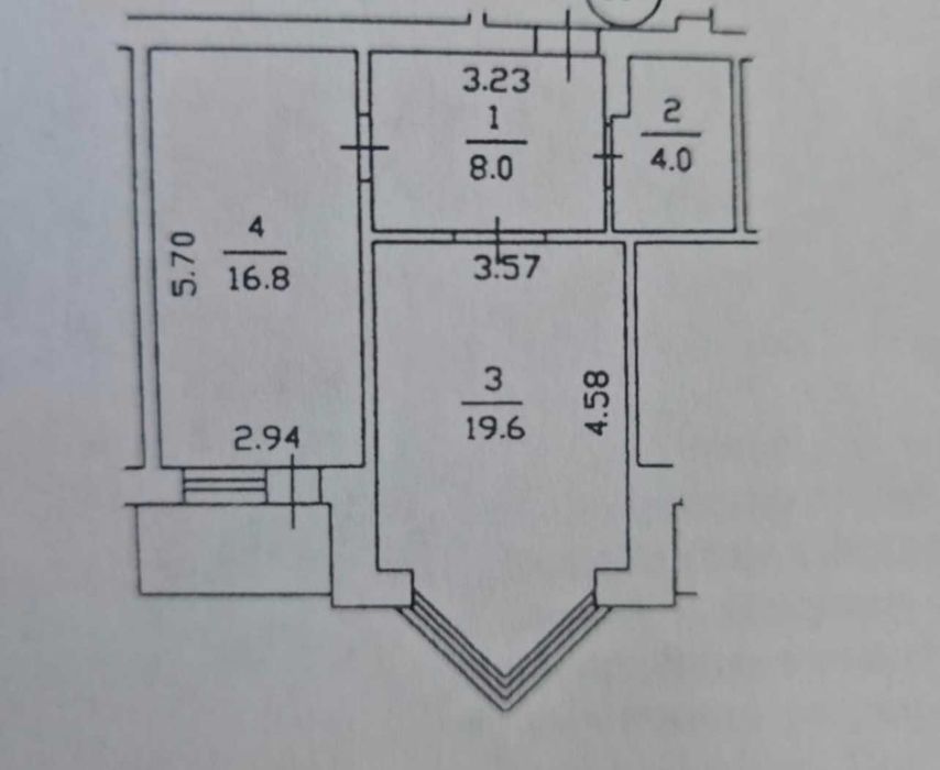 Квартира на вул. Салютна, 1-б в Києві, ID 176239, фото №2
