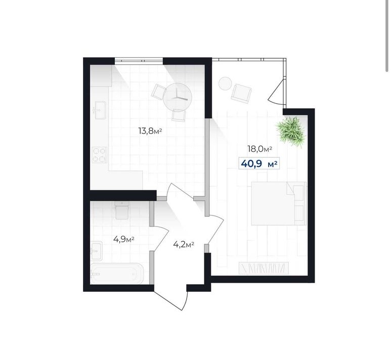Квартира на ЖК Senator в Івано-Франківськ, ID 324443, фото №2