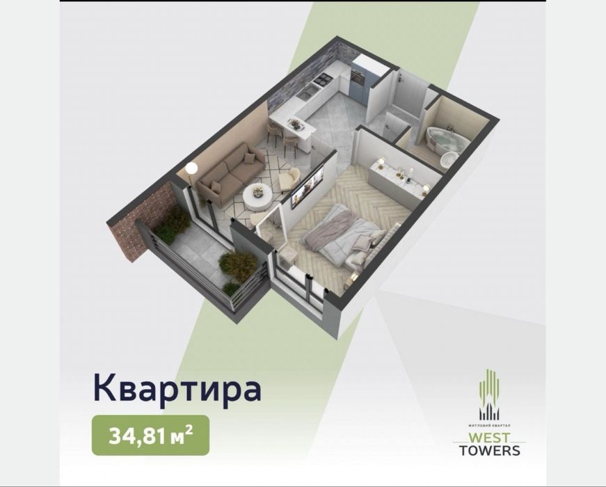 Квартира на вул. Легоцького в Ужгороді, ID 240772, фото №7