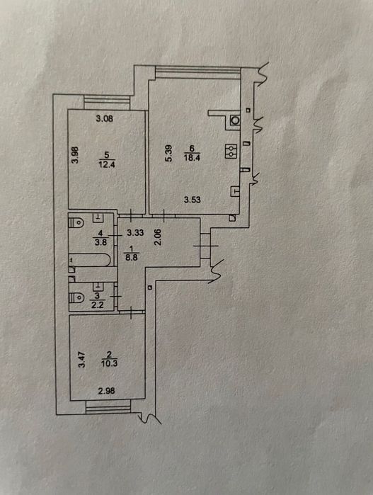 Квартира на вул. Щастя, 7 в Київ, ID 309029, фото №2