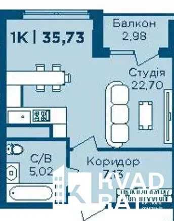 Квартира на біля Міське озеро та парку Парк імені Тараса Шевченка в Івано-Франківську, ID 179605, фото №12