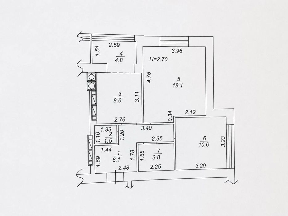 Квартира на ЖК “Софіївський квартал” в Києві, ID 220692, фото №16