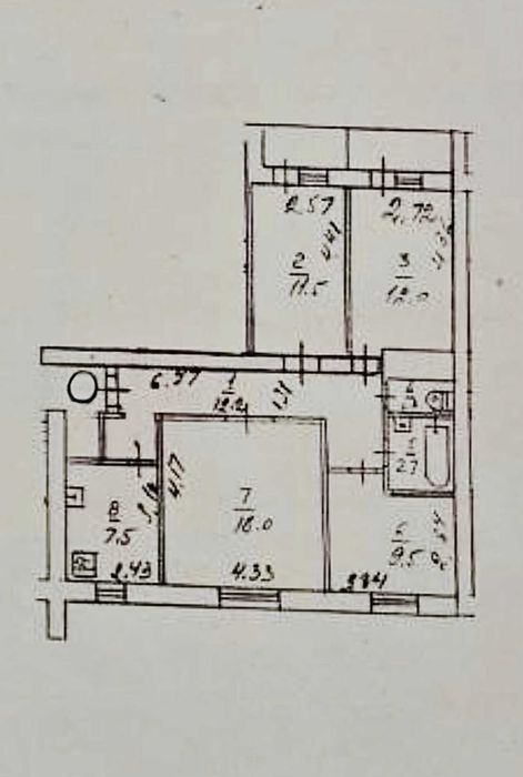 Квартира на вул. Новопольова, 97-А в Києві, ID 170543, фото №22