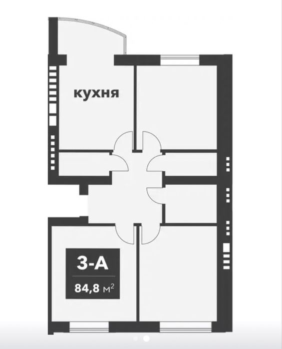 Квартира на Ірпінь в Києві, ID 228181, фото №3