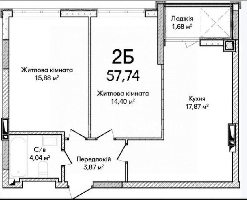 Квартира на ЖК Синергія Сіті в Києві, ID 225354, фото №14