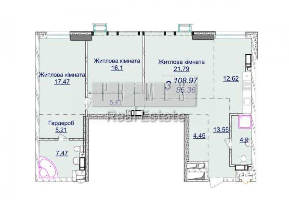 Квартира на вул. Драгомирова в Києві, ID 170268, фото №4