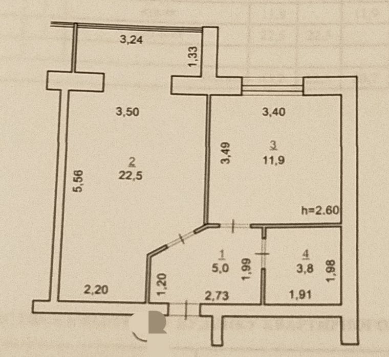 Квартира на ЖК "Мрія" в Миколаєві, ID 370926, фото №12