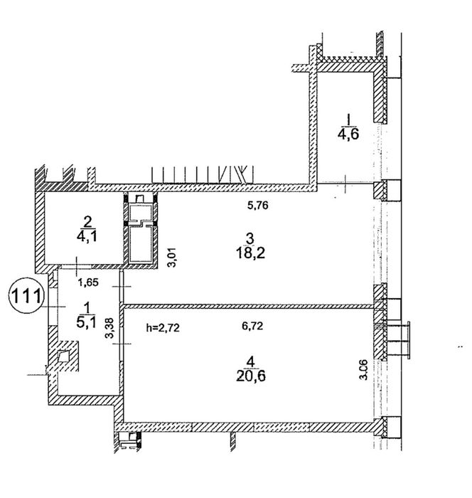 Квартира на ЖК Nordica Residence в Києві, ID 257789, фото №1