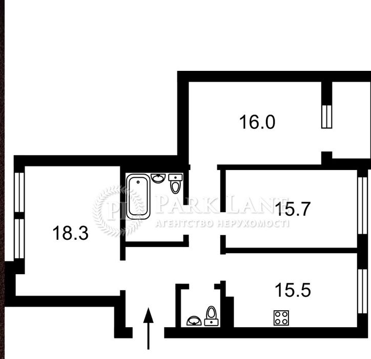 Квартира на DOCK32 в Києві, ID 167798, фото №3