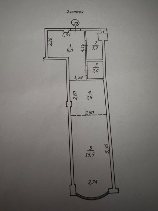 Квартира на ж.к. Аквамаринʼ в Одеса, ID 186020, фото №4