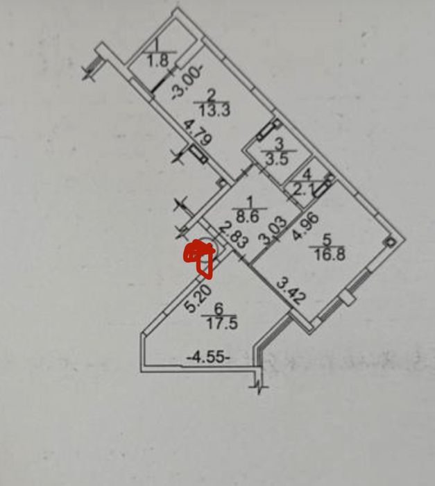 Квартира на Синергія Сіті в Києві, ID 245265, фото №2