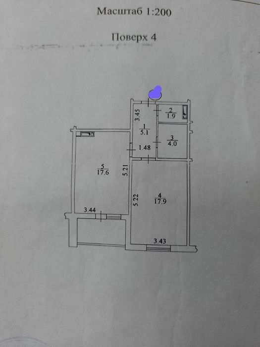 Квартира на пров. Балтійський, 1 в Києві, ID 162139, фото №14