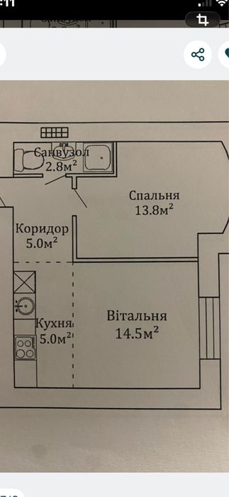 Квартира в Одеса, ID 311403, фото №3