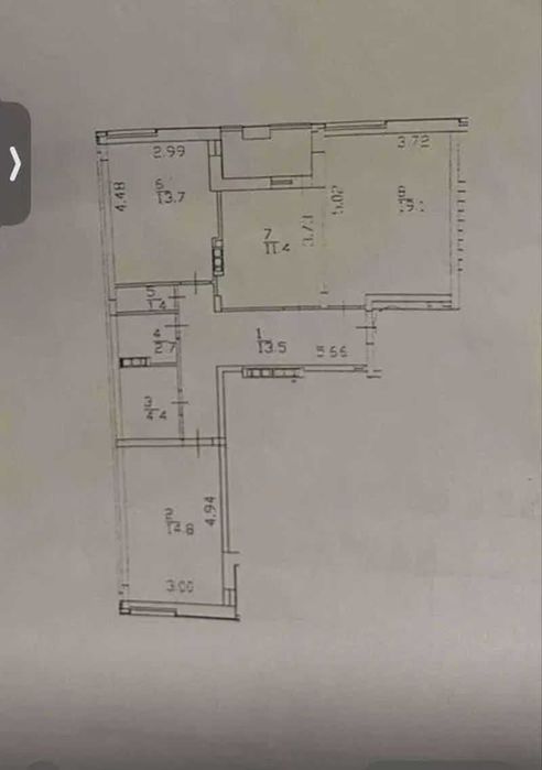 Квартира на вул. Регенераторна, 4, корпус 3 в Києві, ID 200522, фото №22