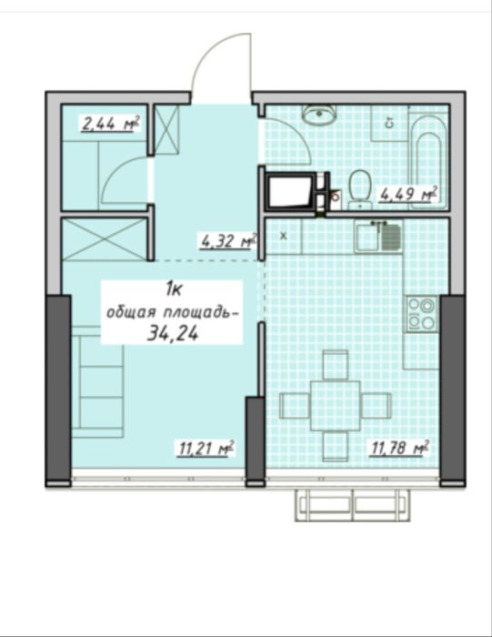 Квартира на вул. Генуэзська, 2 в Одесі, ID 301845, фото №7