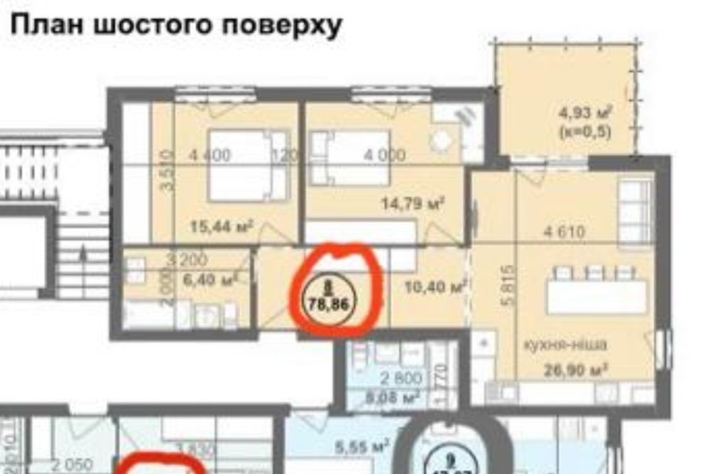 Квартира на ЖК Баварія в Ужгороді, ID 241175, фото №2