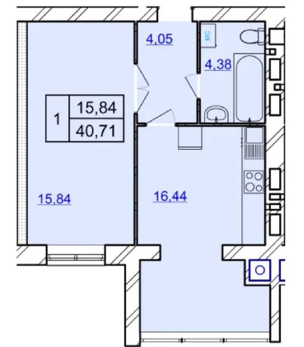 Квартира на ЖК Avila Land в Хмельницькому, ID 219066, фото №12