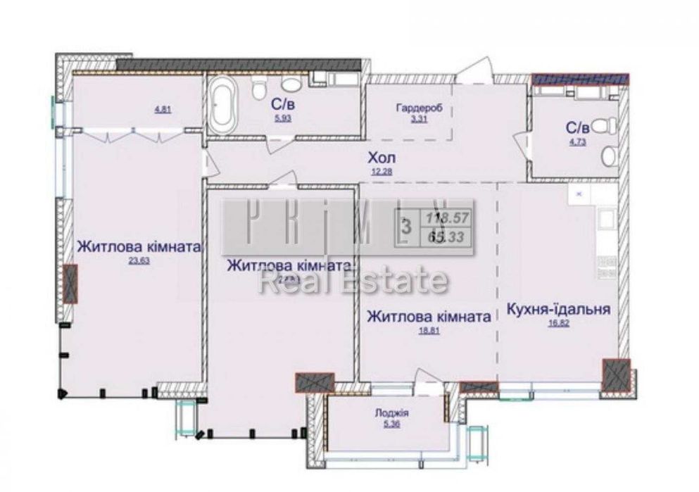 Квартира на вул. Верхогляда, 22б в Києві, ID 273881, фото №1