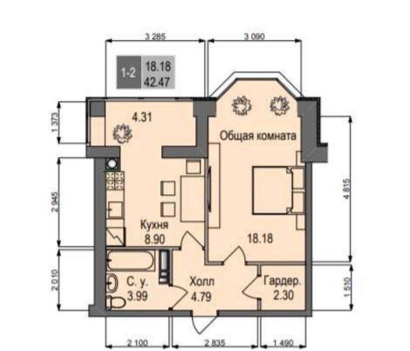 Квартира на вул. Соборна, 126 в Києві, ID 250389, фото №23