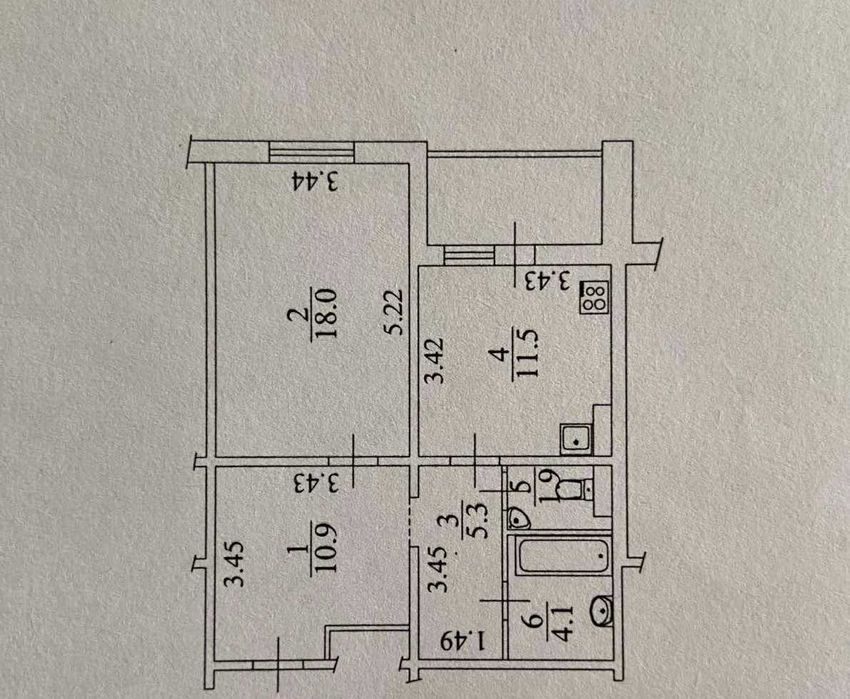 Квартира на вул. Сергія Данченка, 5 в Києві, ID 194229, фото №8
