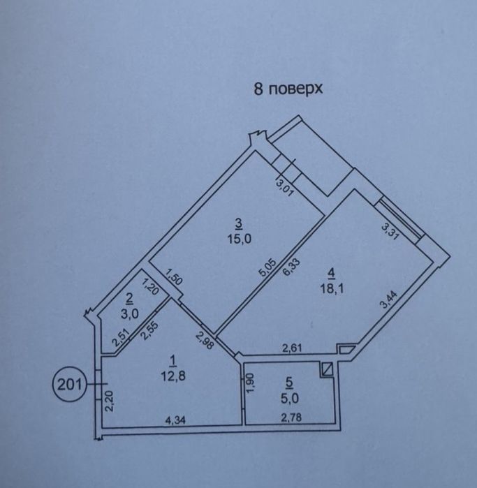 Квартира на ЖК «Гагаринский» в Одесі, ID 167876, фото №9