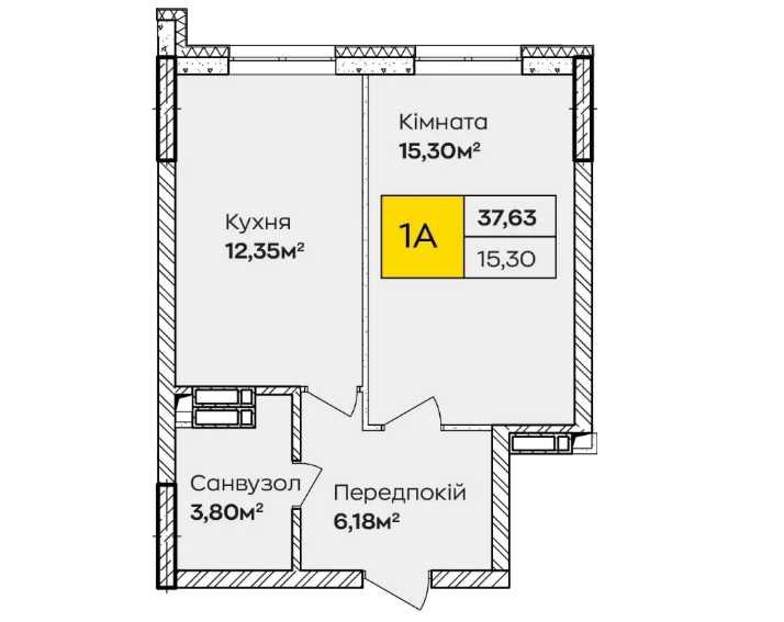 Квартира на ЖК Синергія в Києві, ID 173991, фото №8