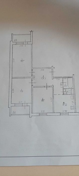 Квартира на вул. Миколайчука в Івано-Франківську, ID 166834, фото №19