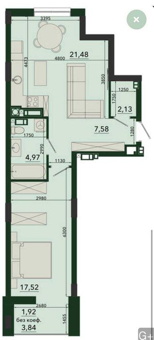 Квартира на вул. Тролейбусна, 16 в Львові, ID 339072, фото №7