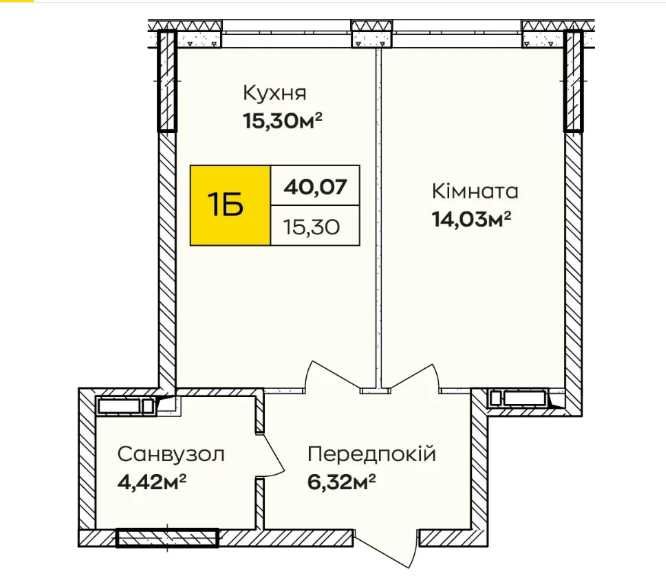 Квартира на вул. Івана Кочерги, 17а в Києві, ID 185330, фото №5