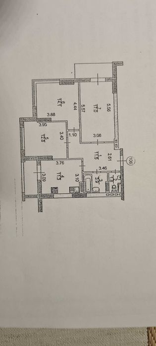 Квартира на вул. Феодосійська, 1-А в Києві, ID 263877, фото №15