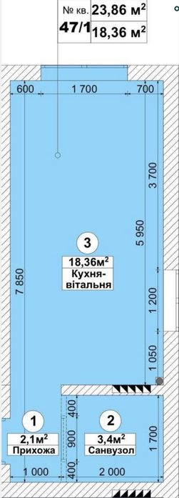 Квартира на ЖК Sunville park в Києві, ID 308634, фото №3