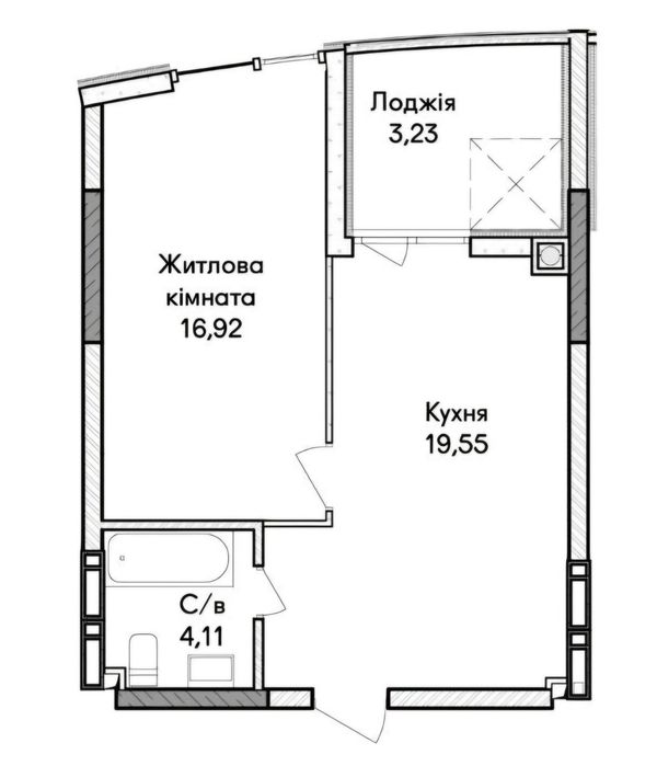 Квартира на ЖК Синергія Сіті в Києві, ID 302525, фото №2