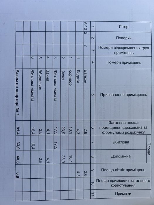 Квартира на вул. Лісова, 42 в Чернігові, ID 224304, фото №10