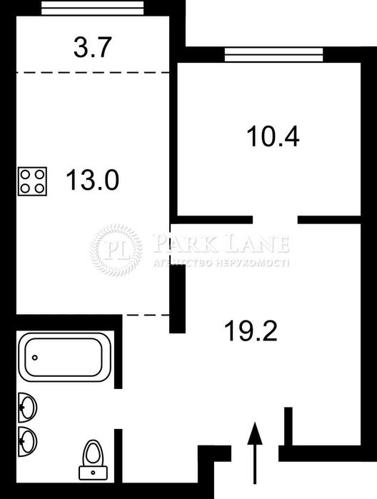 Квартира на вул. Глушкова Академіка, 9г в Києві, ID 200222, фото №6