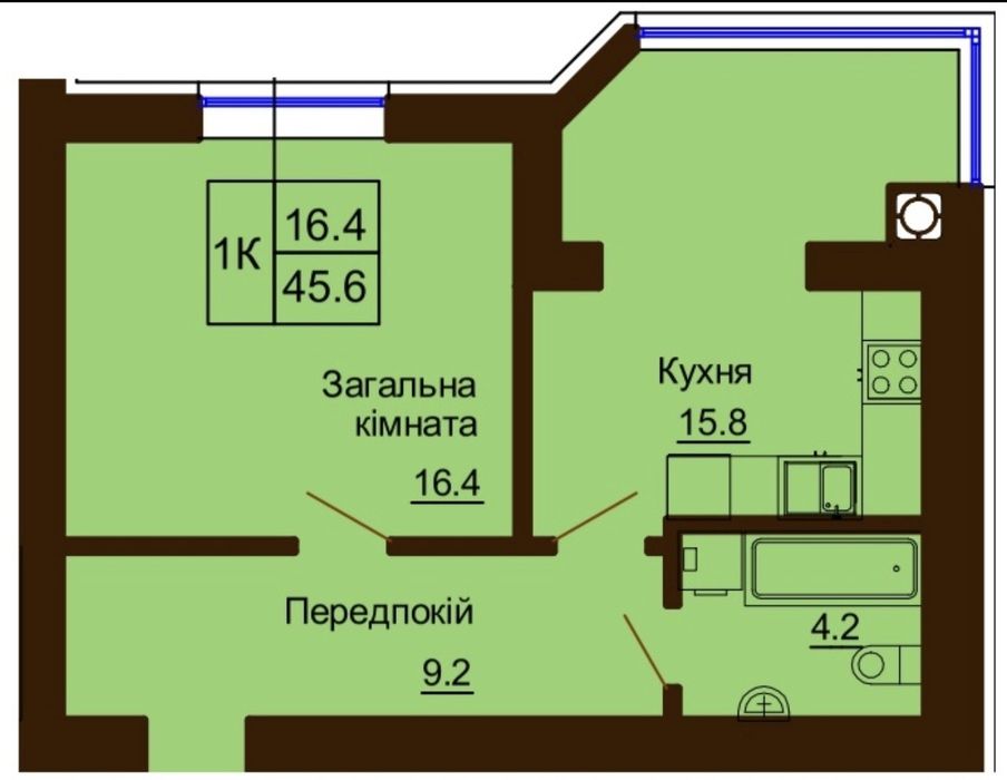 Квартира на ЖК Софія Сіті в Києві, ID 247665, фото №3