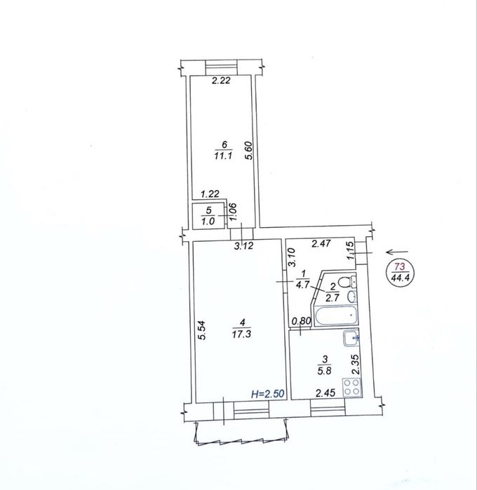 Квартира на вул. Марії Примаченко в Києві, ID 312969, фото №7