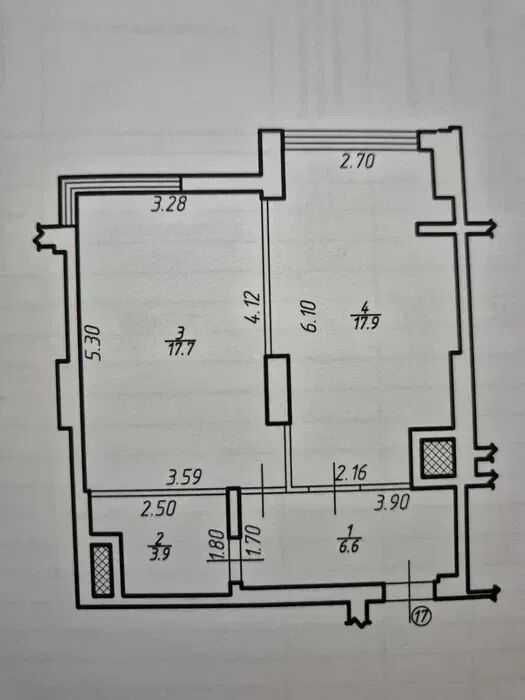Квартира на ЖК Листопад в Івано-Франківську, ID 233989, фото №18