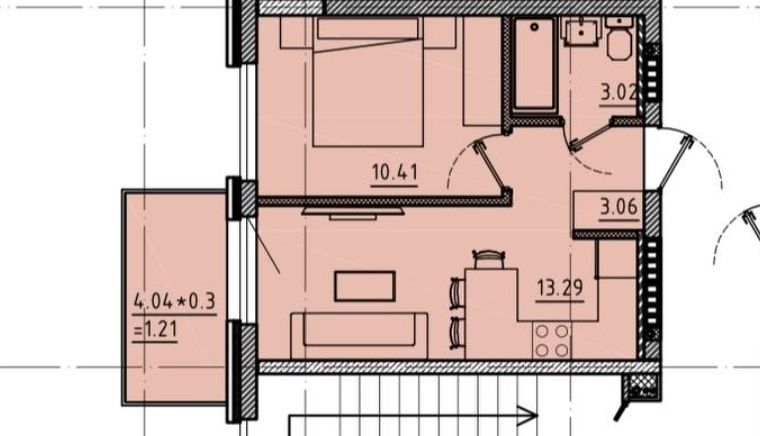 Квартира на вул. 9 Фонтана в Одесі, ID 180115, фото №13