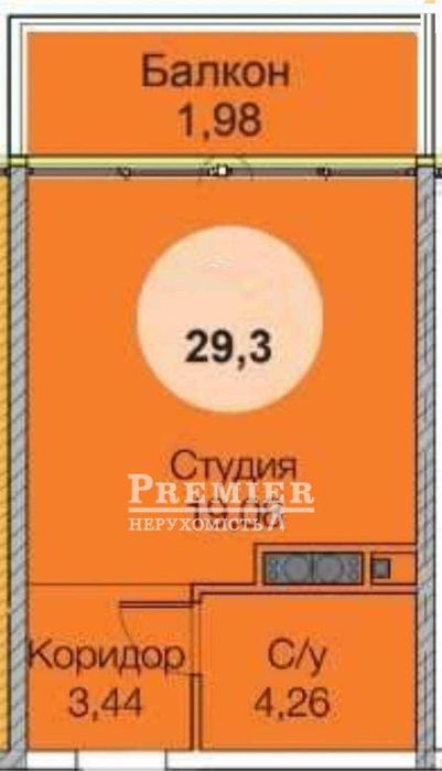 Квартира на Р-н Паустовського в Одесі, ID 164383, фото №4