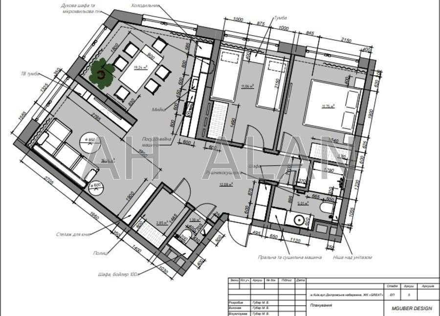 Квартира на вул. Причальна, 14 в Києві, ID 162920, фото №17