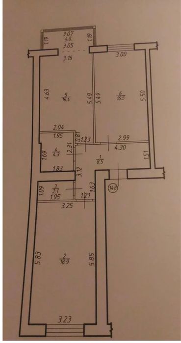 Квартира на вул. Мельника, 10 в Івано-Франківську, ID 403176, фото №10