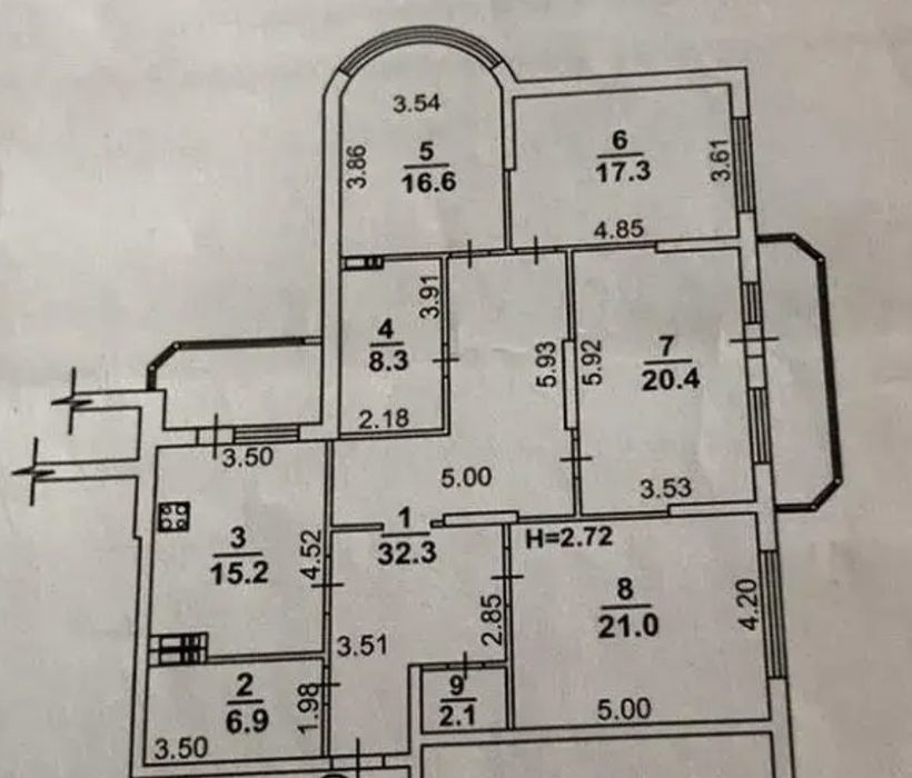 Квартира на вул. Єлизавети Чавдар, 7 в Київ, ID 209095, фото №2