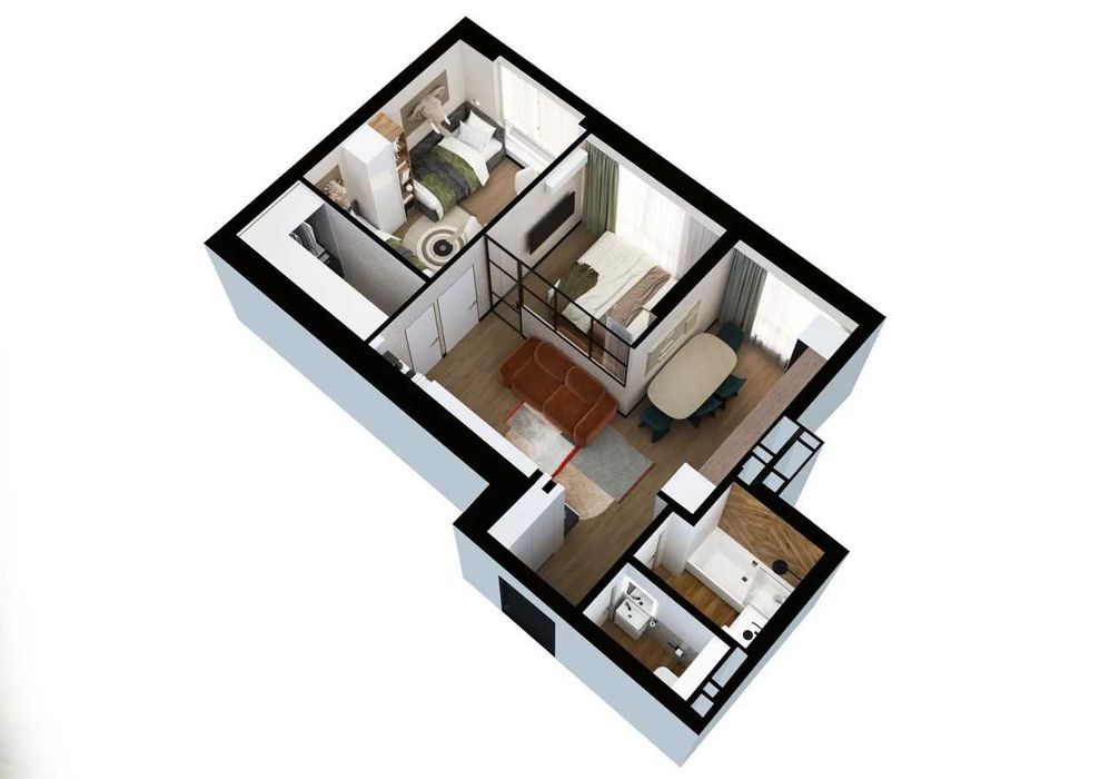 Квартира на вул. Івана Кочерги, 17А в Києві, ID 216036, фото №11