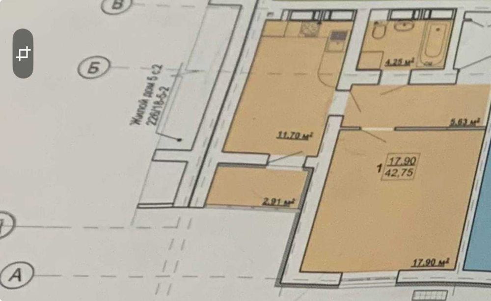 Квартира на вул. Борткевича, 7 в Харкові, ID 209247, фото №1