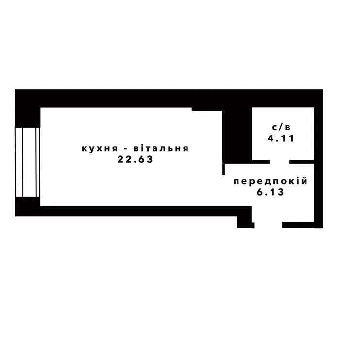 Квартира на вул. Соборна в Києві, ID 242589, фото №2