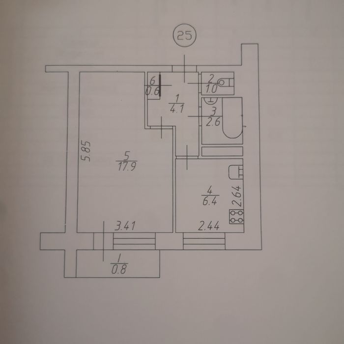Квартира на вул. Волковича в Чернігові, ID 272171, фото №21